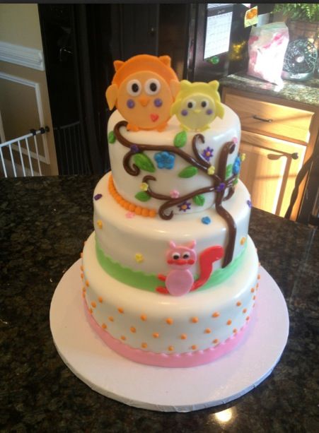 Happi Tree Baby Shower Cake