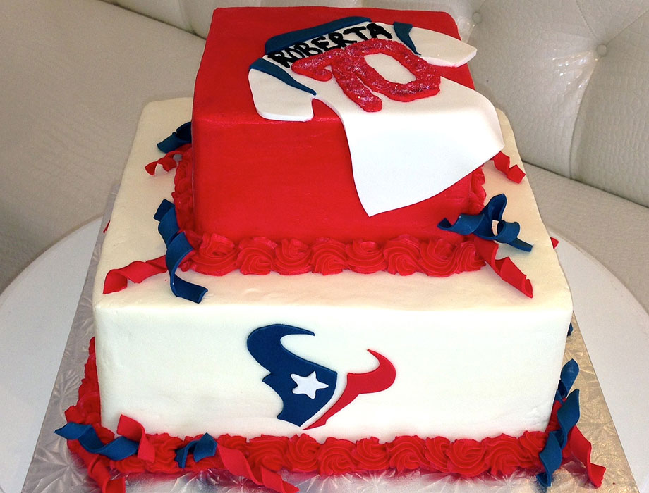 11 Photos of Girly Texans Football Team Cakes