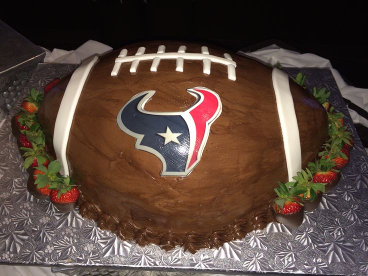 Houston Texans Football Cake