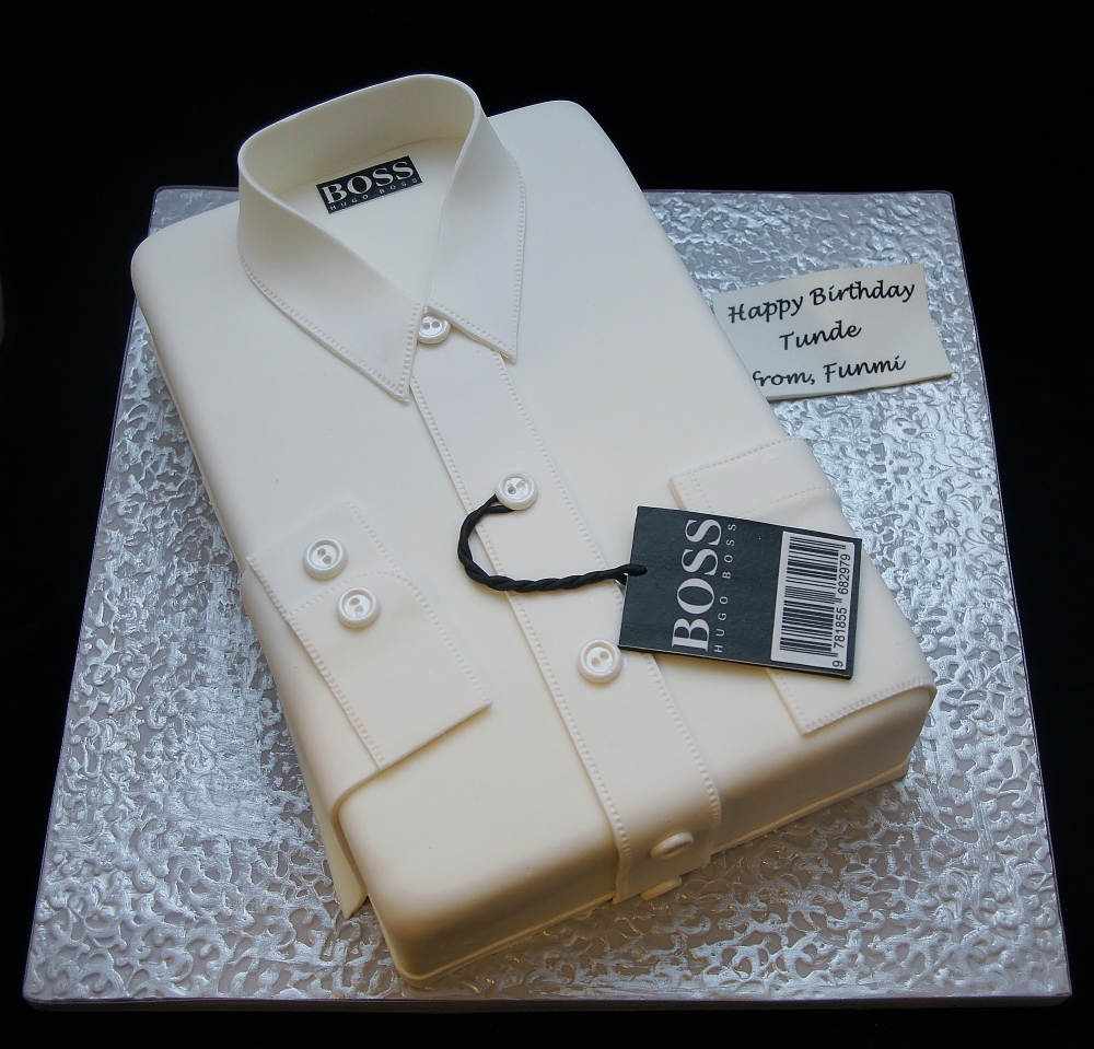 Hugo Boss Shirt Cake