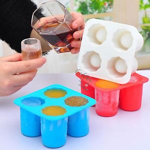 Ice Cube Shot Glass Molds