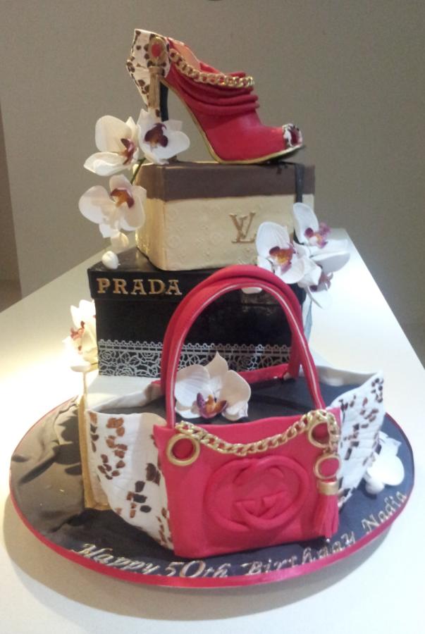 Louis Vuitton Birthday Cake