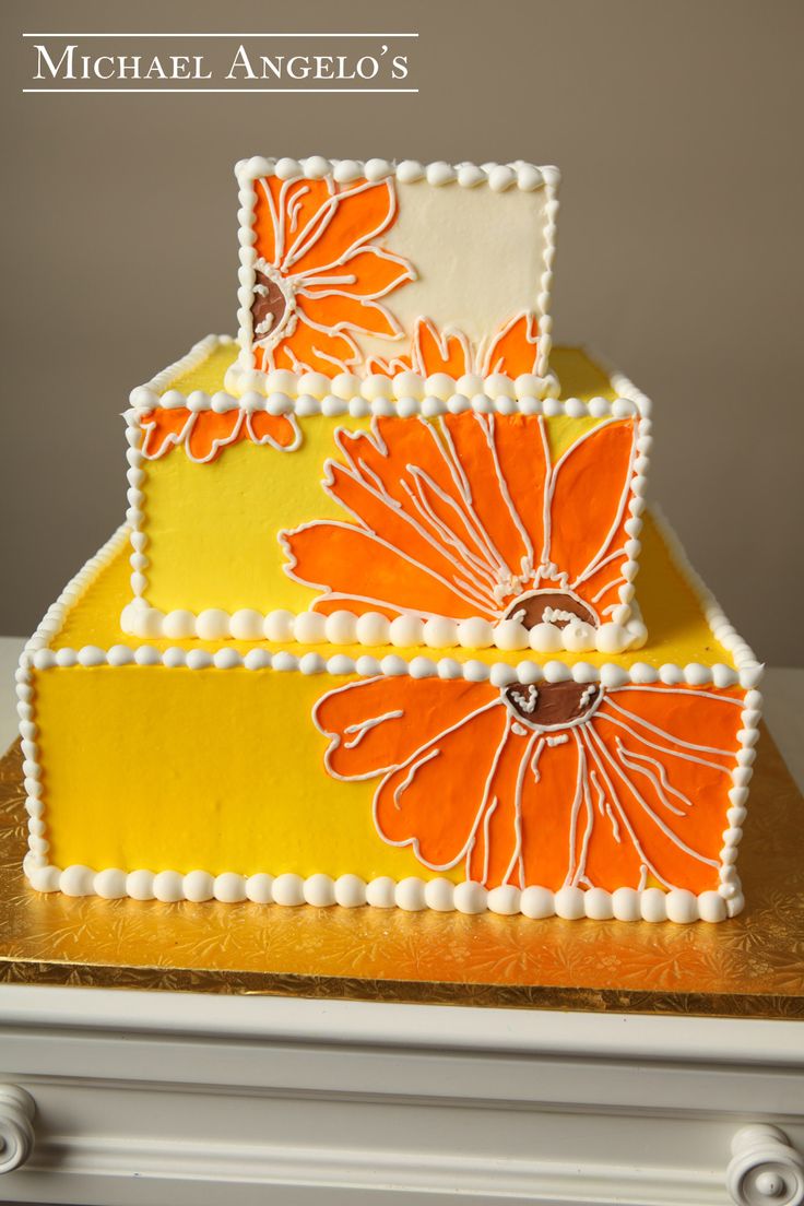 11 Photos of Artistic Wedding Cakes Buttercream