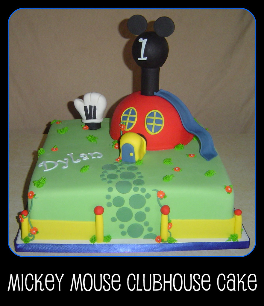 Mickey Mouse Clubhouse Cake