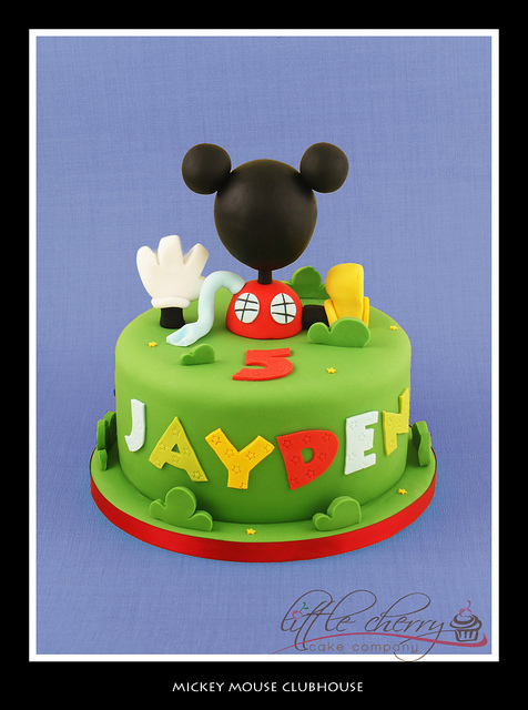 Mickey Mouse Clubhouse Cake