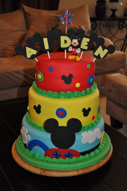 Mickey Mouse Clubhouse Cake