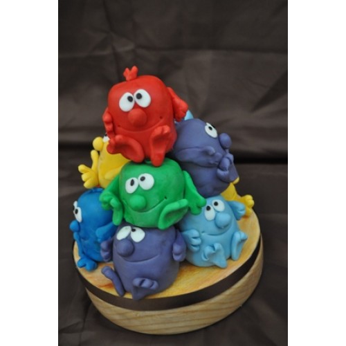 Mini Monster Cake Pops