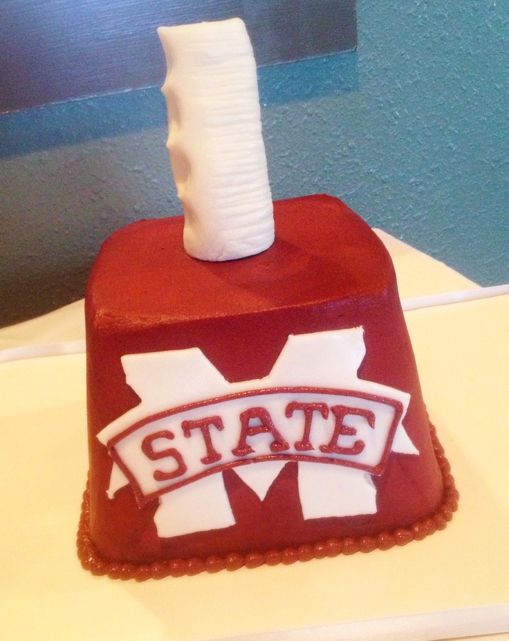 Mississippi State Birthday Cake