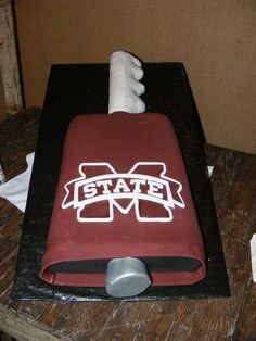 Mississippi State Bulldog Birthday Cake