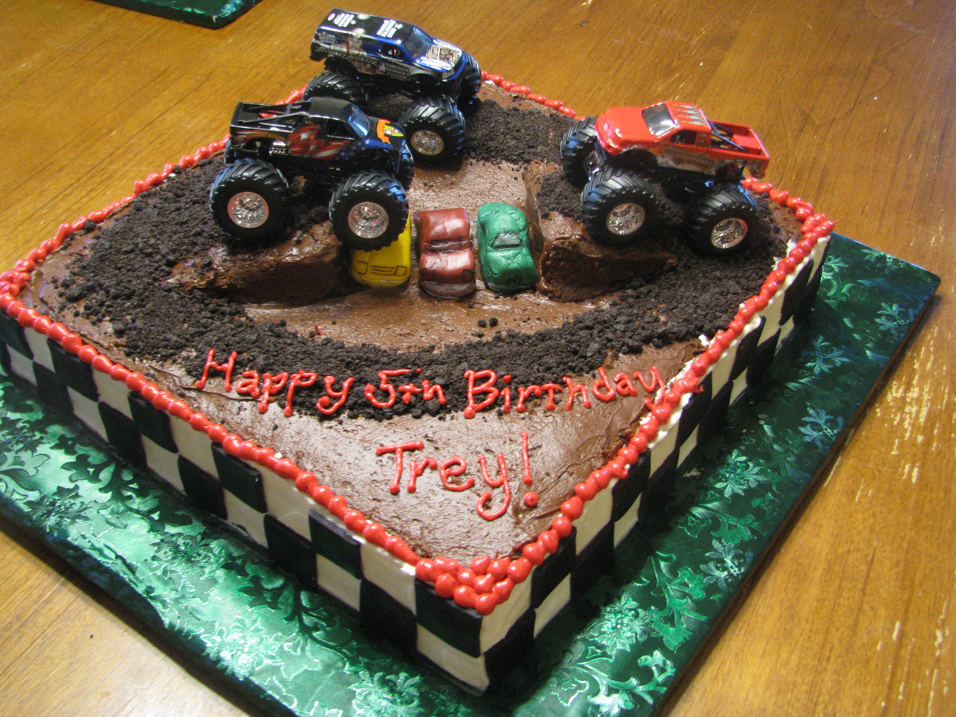 Monster Jam Truck Cakes