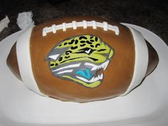 10 Photos of High School Jaguar Football Cakes