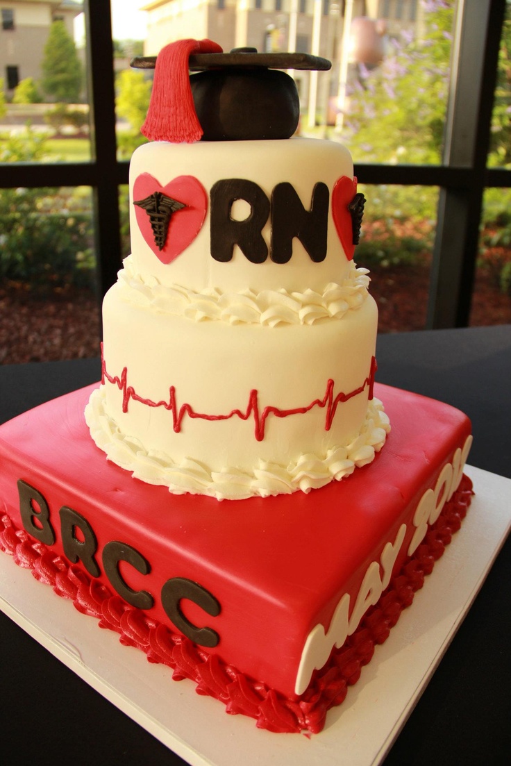 Nurse Graduation Themed Cake