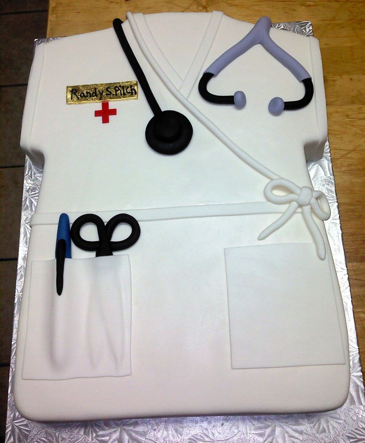 Nurse Graduation Themed Cake