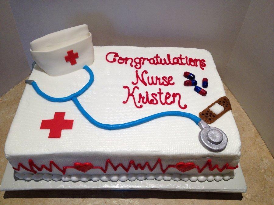 Nursing Graduation Cake