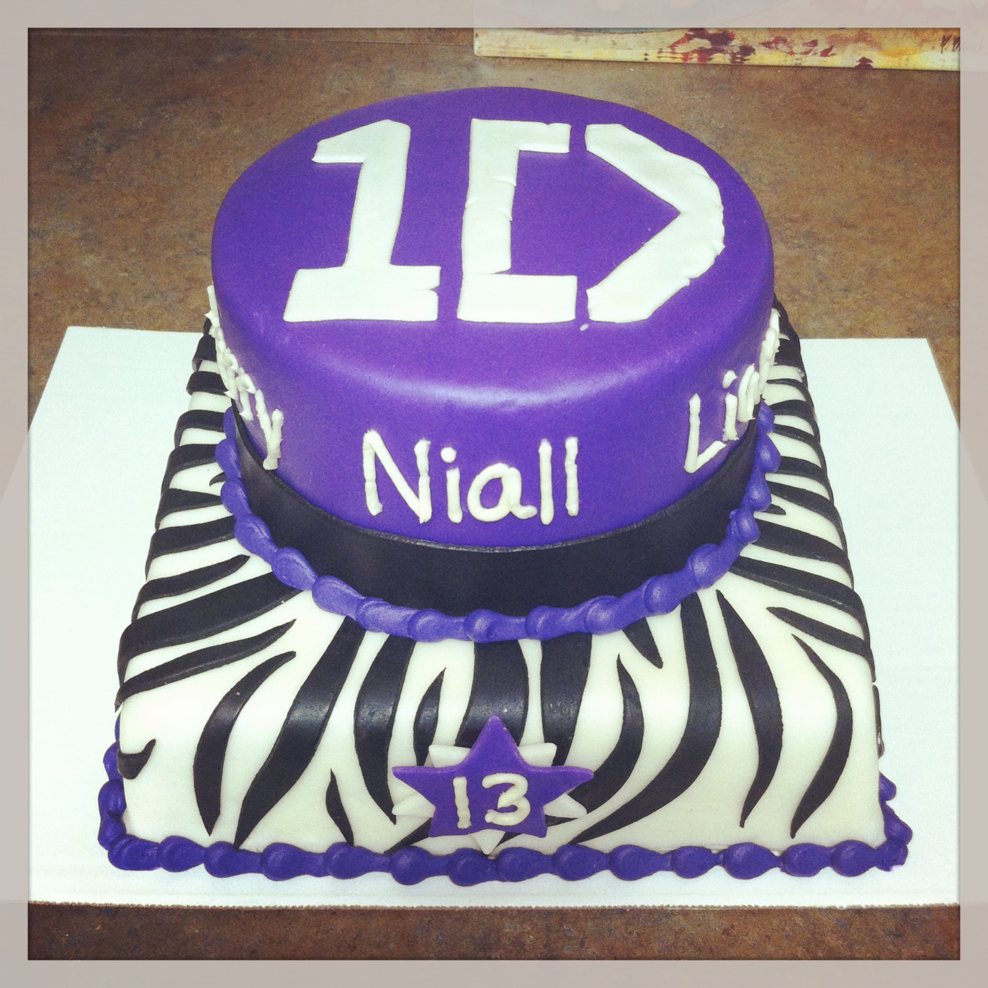 One Direction 13th Birthday Cakes for Girls