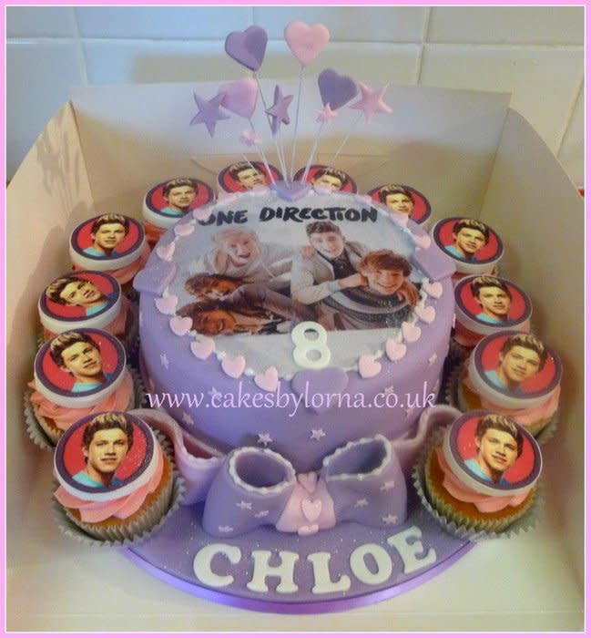 12 Photos of Girls Birthday Cakes One Direction