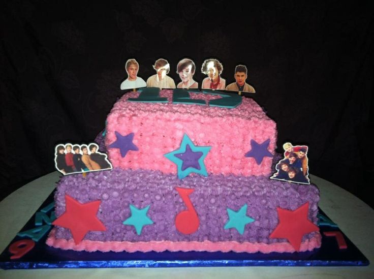 One Direction Birthday Cake Girl