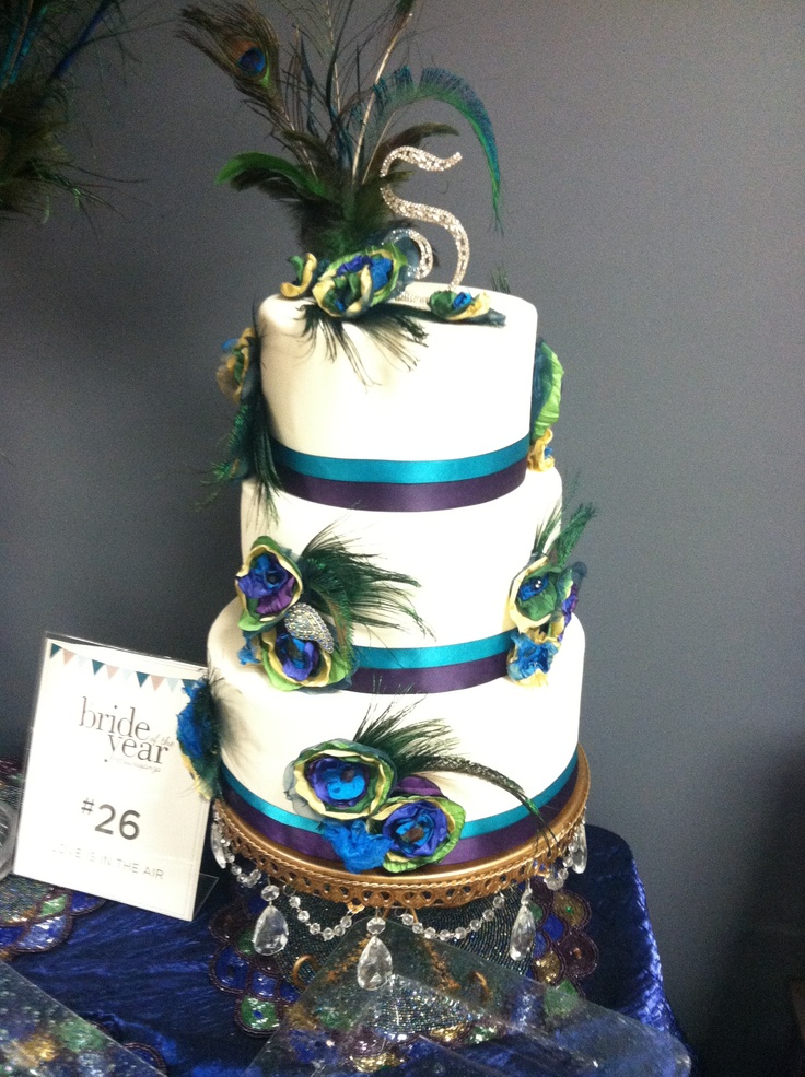 Peacock Theme Cake