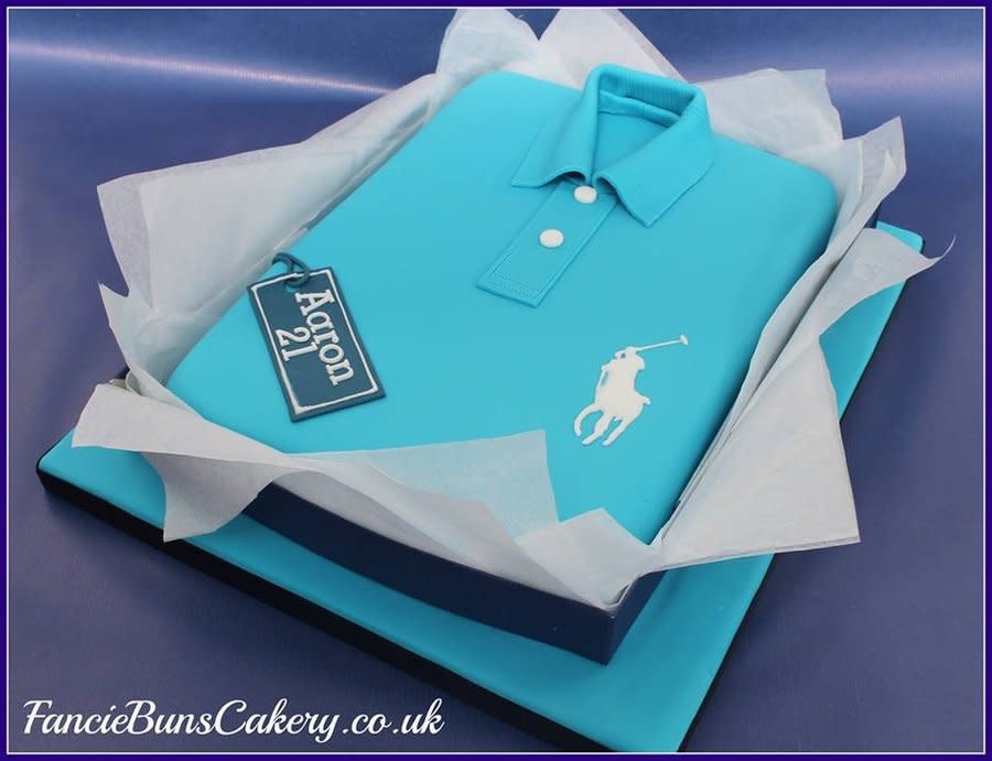 Ralph Lauren Polo Shirt Birthday Cake