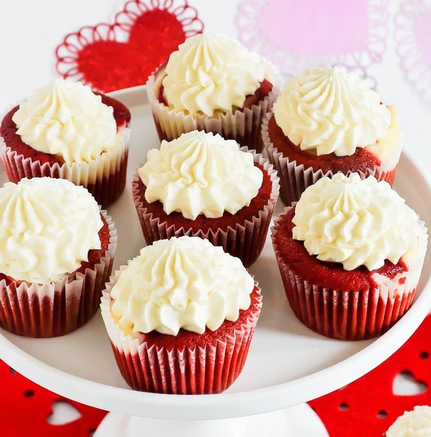 Red Velvet Cheesecake Cupcake Recipe