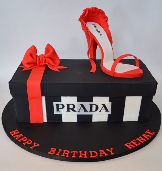 Shoe Box Cake