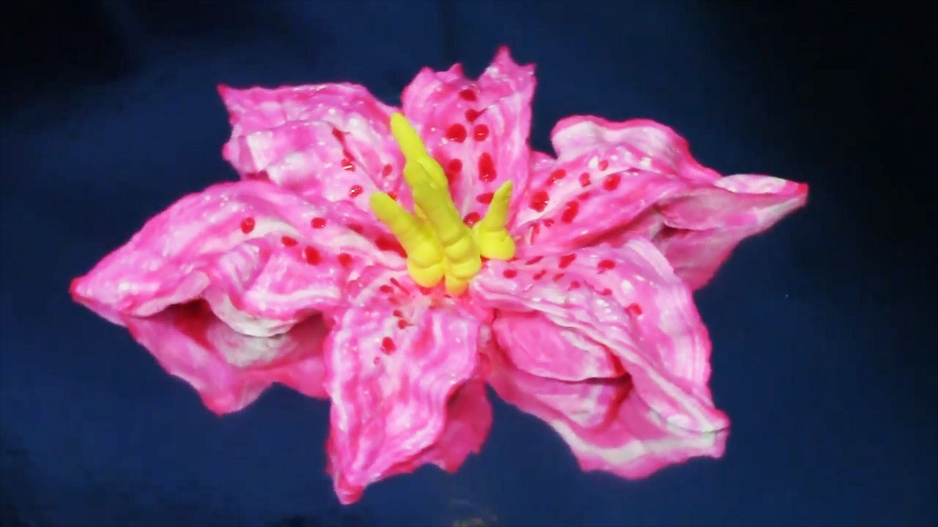 Stargazer Lily Cake Decorations