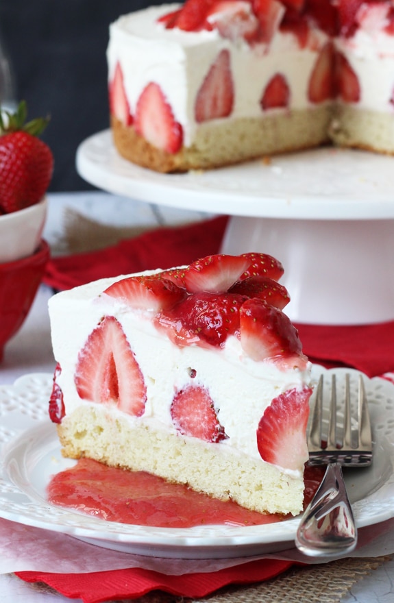 Strawberry Shortcake Cheesecake