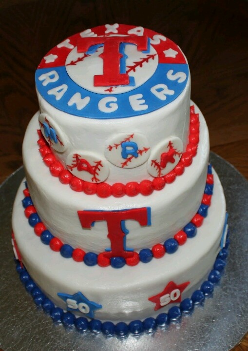 Texas Rangers Cake