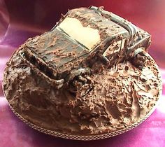 Truck Mud Bogging Birthday Cake