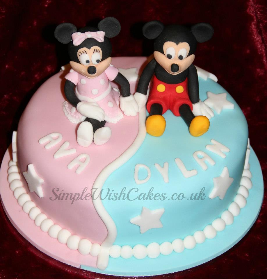 Twin Birthday Cakes