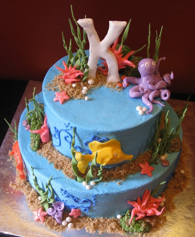 Underwater Birthday Cake