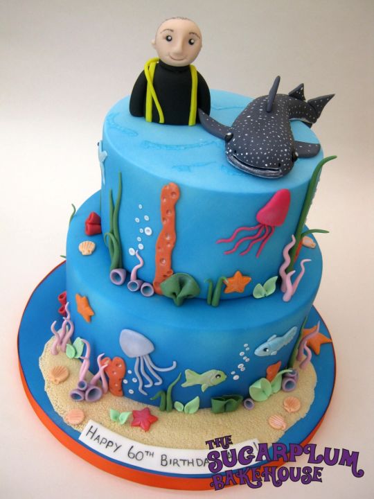 Underwater Themed Cake