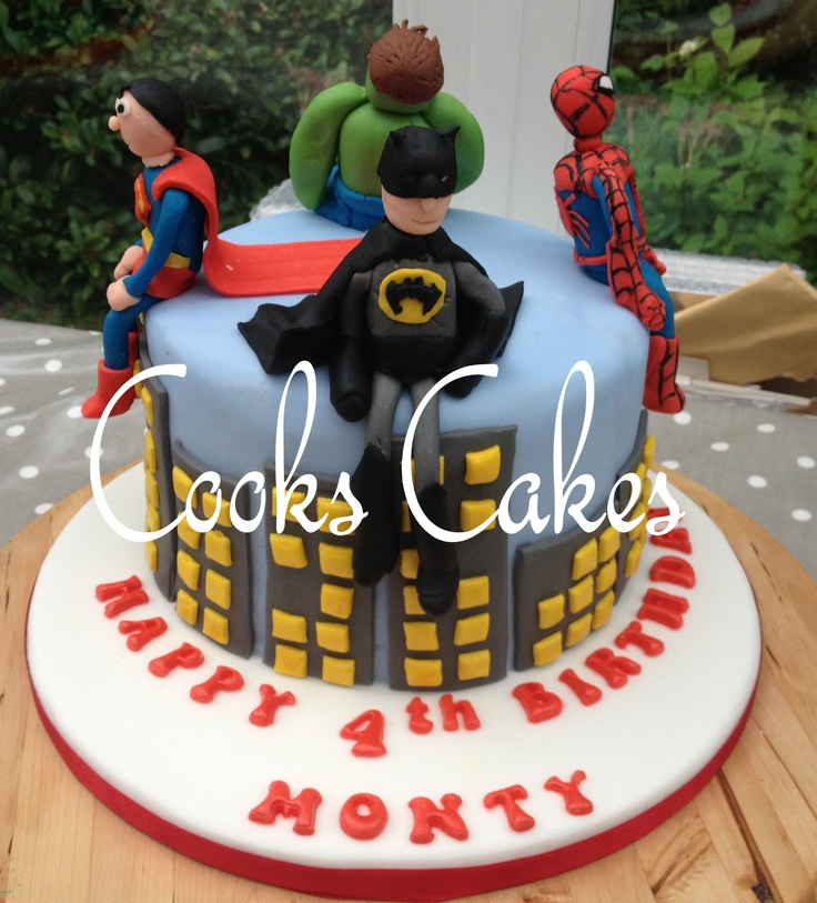 4 Year Old Boy Birthday Cake