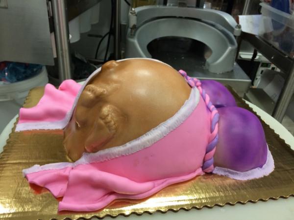 Baby Shower Birth Cake