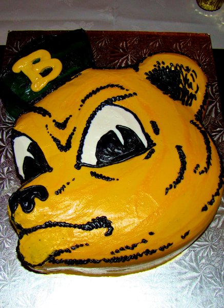 Baylor Bears Birthday Cake