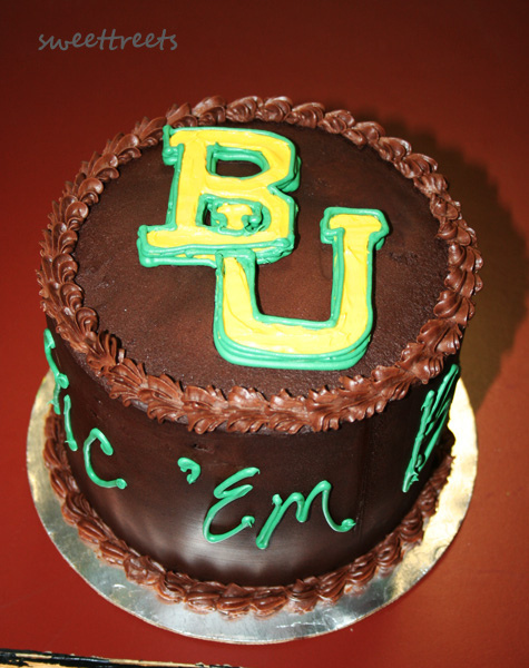 Baylor Birthday Cake