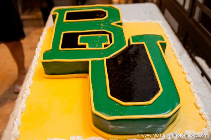 Baylor University Birthday Cake