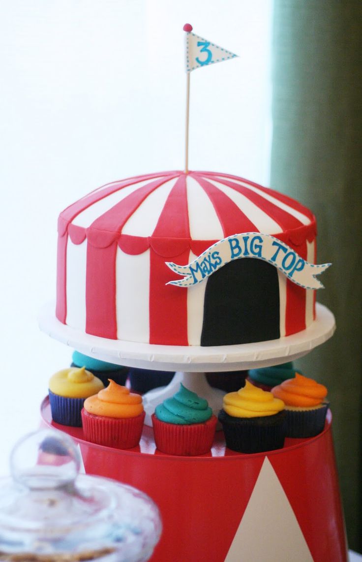 Big Top Birthday Cake