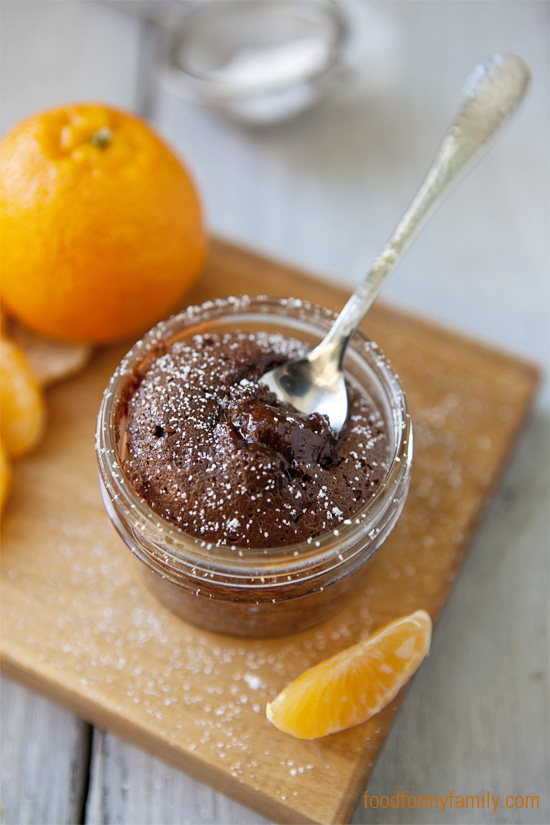 Chocolate Lava Cake in a Jar Recipe