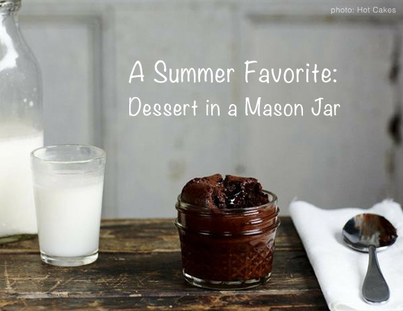 Chocolate Molten Cakes in Mason Jars