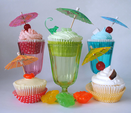 Cupcake Recipes with Alcohol