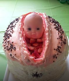 Disgusting Baby Shower Cakes