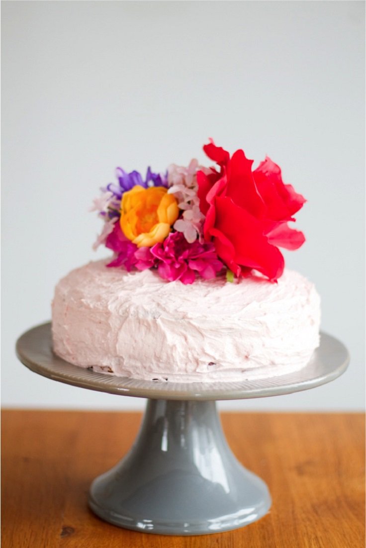 DIY Flower Cake Topper