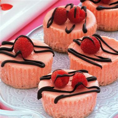 5 Photos of Valentine's Day Mini Cheesecakes