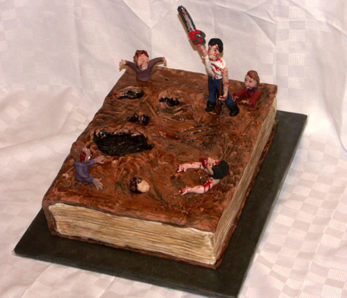 Evil Dead Birthday Cake