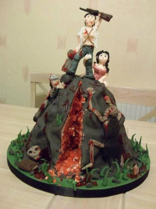 Evil Dead Birthday Cake