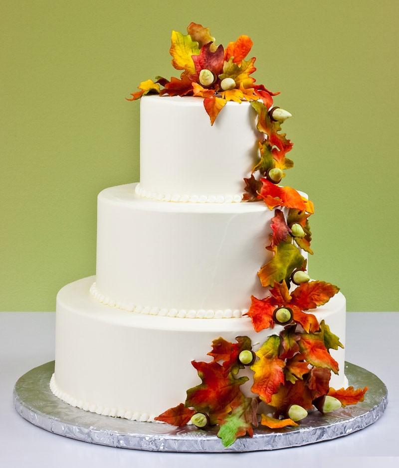 Fall Wedding Cake