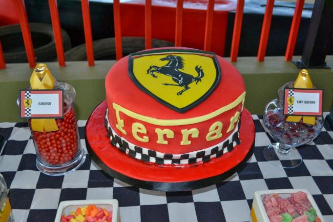 Ferrari Birthday Cake