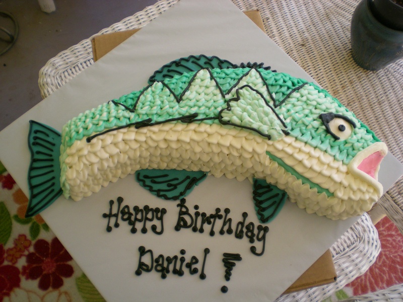 Fish Birthday Cake