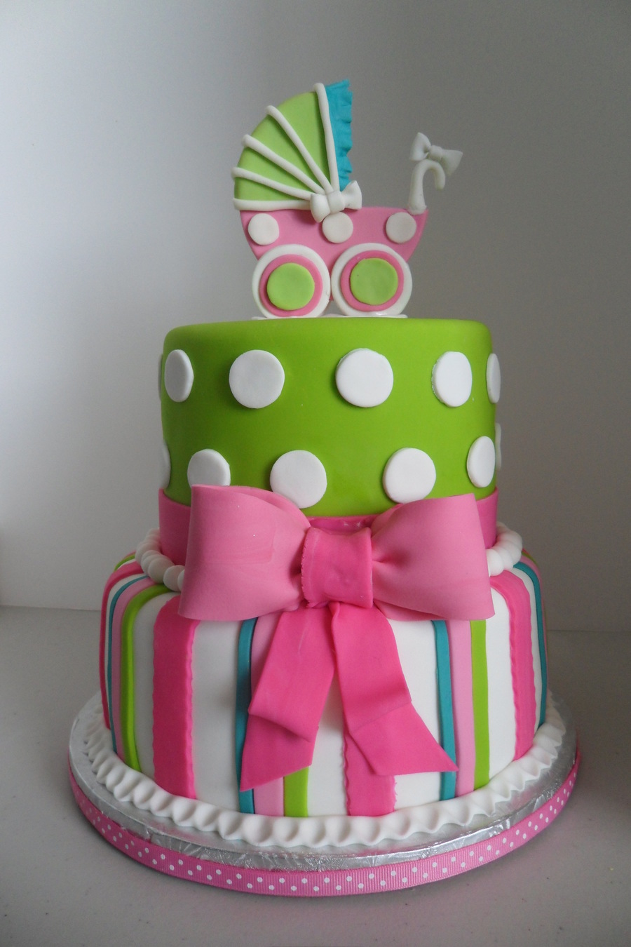 Girl Baby Shower Cake